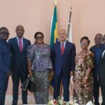Séjour du Chargé d&rsquo;affaires dans le Département du Haut-Ogooué